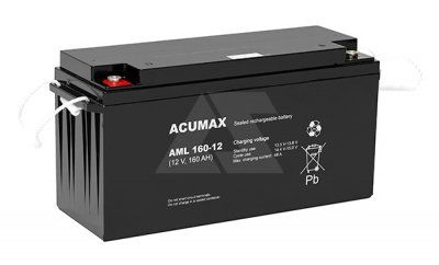 Батарея аккумуляторная Acumax AML160-12, 12V/160Ah