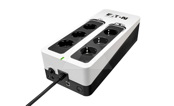 Источник бесперебойного питания Eaton 3S 550DIN, 550VA, 330W, 3+3 евророзеток, USB