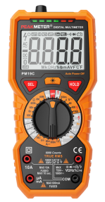 Мультиметр PeakMeter PM19C цифровой (True RMS)