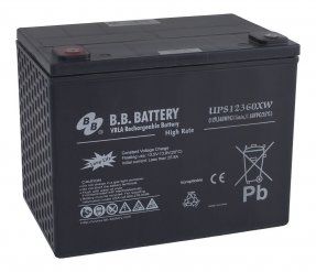 Аккумулятор B.B.Battery UPS 12360XW 12В 88Ач 261x173x207 мм Прямая (+-)