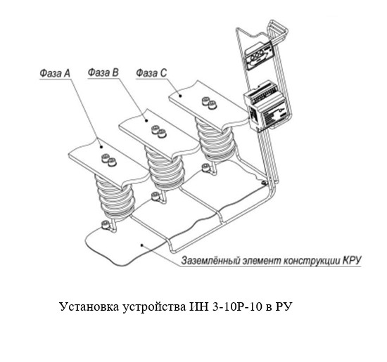 Устройство индикации напряжения ИН 3-10Р-10 УХЛ3