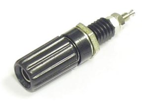 606-black Гнездо (розетка)