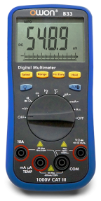 Мультиметр цифровой OWON B33 с bluetooth