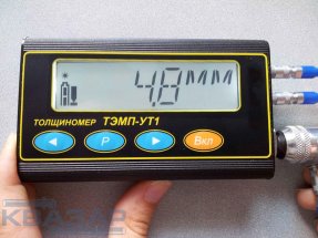 Ультразвуковой толщиномер в металлическом корпусе ТЭМП-УТ1c