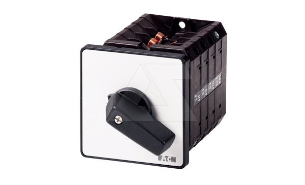 Переключатель T5B-4-8223/E, 4P, 63A, тип 1-2, 4NO на 1_2, 22kW(400VAC), на дверь, фронт IP65