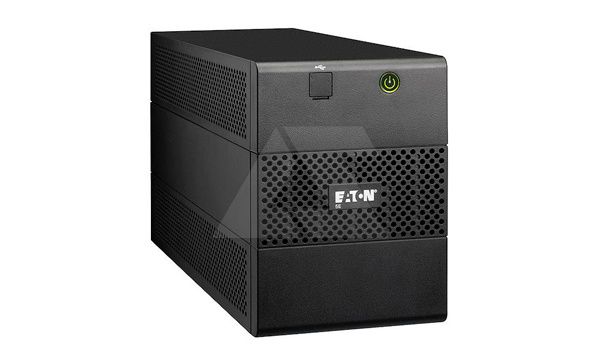 Источник бесперебойного питания Eaton 5E 650i USB DIN (650ВА, 360Вт, 1 евророзетка + 2 розетки IEC C13)