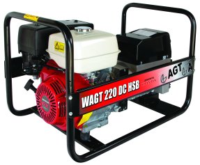 Бензиновый сварочный генератор WAGT 220 DC HSB