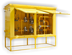 Газораспределительный пункт шкафной ГРПШ-02-2У1