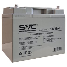 Аккумуляторная батарея SVC 12V38AH (12В/38Ач)