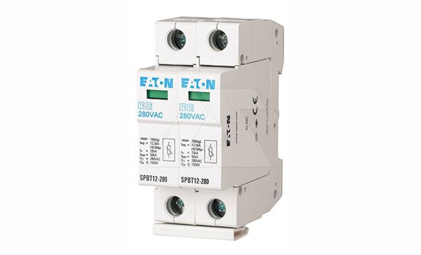 Разрядник SPBT12-280/2, 2P, 12.5kA(10/350µs), 25kA(8/20µs), класс B+C, 2M