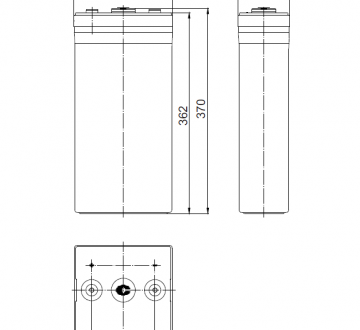 Аккумулятор Coslight GFM-200HJC