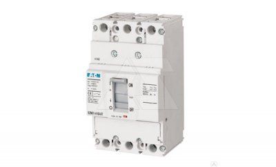 Авт. выключатель BZMD1-A100-BT, 3P, 100A, 415VAC, 15kA, It=100A, Ie=800_1200A (без регулировки), хомутный зажим