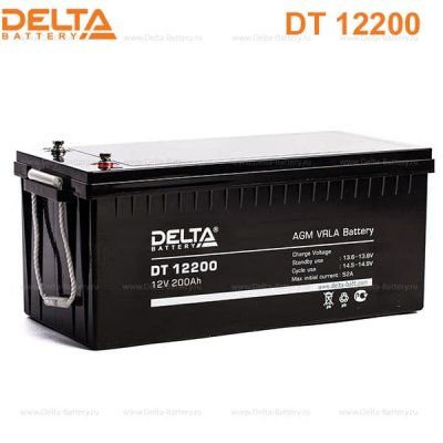 Аккумуляторная батарея Delta DT 12200 (12V / 200Ah)