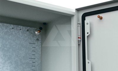 Монтажная панель для щита EC 600x600мм из оцинкованной стали 2,5мм