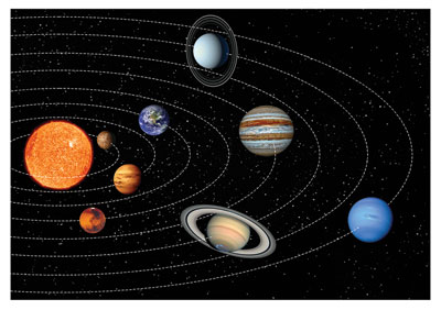 От Земли до звезд. Астрономия 1-4 класс, комбинированное наглядное пособие.