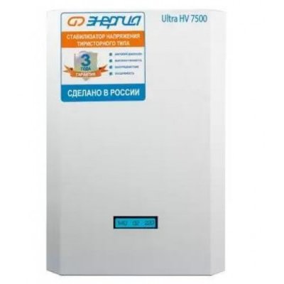 Стабилизатор напряжения Энергия Ultra HV 7500 ВА
