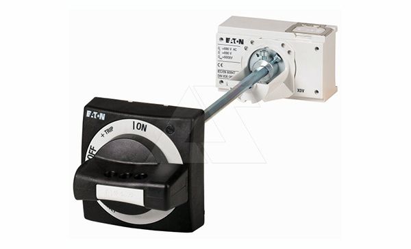 Повор. рукоятка на дверь шкафа NZM1-XTVD для LZM1 и NZM1, черно-серая