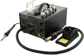 Комбинированная паяльная станция МЕГЕОН 00522