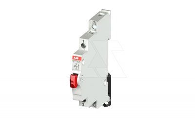 Кнопка E215-16-11C, 1NO+1NC, 16A(250VAC), без фикс., красная кнопка, 0,5M