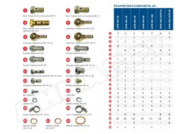 DFM МК90, монтаж DFM на двигатели Д 243, Д 245, Д 260, с трубкой Ø 8мм