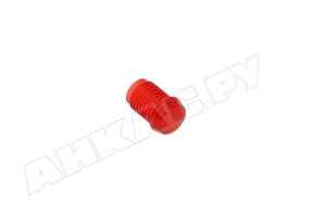 Пластмассовая насадка для лампочки Baltur, Ø6 мм, красная