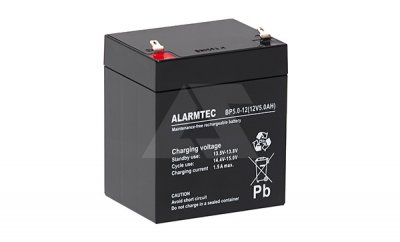 Батарея аккумуляторная Alarmtec BP5-12, T1, 12V/5Ah
