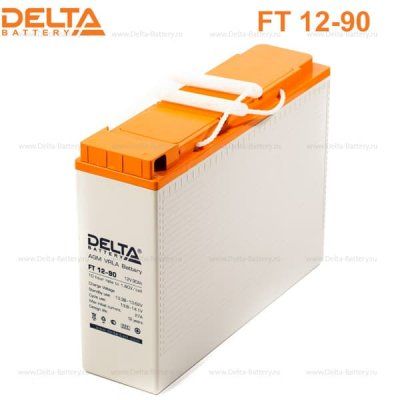 Аккумуляторная батарея Delta FT 12-90 (12V / 90Ah)