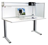 АРМ-4455-ESD Стол инженера/менеджера с антистатической столешницей