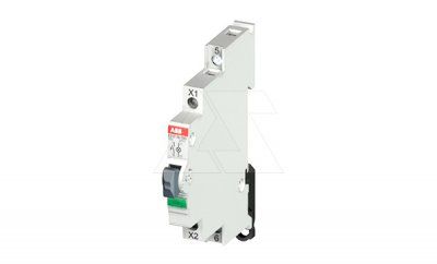 Кнопка E217-16-01D, 1NС, 16A(115_250VAC), без фикс., зеленый LED, 0,5M