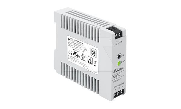 Блок питания импульсный Sync, 15W, 3А, 85_264VAC(120_375VDC) / 5VDC, DIN35, винт.клеммы, пл.корпус, ширина 21мм