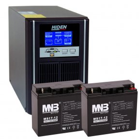 Комплект ИБП HiDEN UDC9201H-18 400 ватт 40 мин