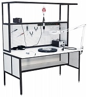 АРМ-4320-ESD Стол слесаря-сборщика радиоаппаратуры с антистатической столешницей