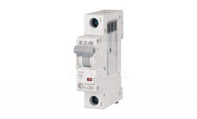 Авт. выключатель HL-C50/1, 1P, 50A, хар-ка C, 4.5kA, 1M