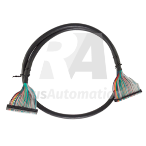 Кабель для соединения с выносными клеммными модулями, IDC 40p-40p, 1м, для DVP/AS