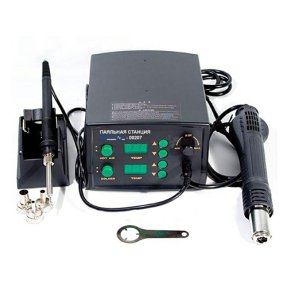 Многофункциональная паяльная станция 2 в 1 МЕГЕОН 00207