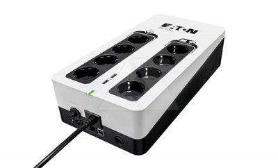 Источник бесперебойного питания Eaton 3S 700DIN, 700VA, 420W, 4+4 евророзеток, USB