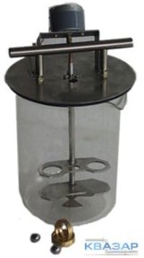 Прибор для определения температуры размягчения битумов КИШ-01М