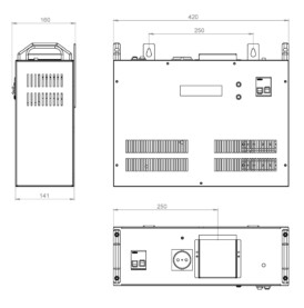 Стабилизатор напряжения СНПТО-9ПТШ