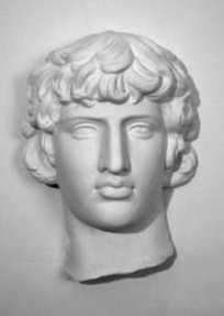 Маска Антиноя (гипс)