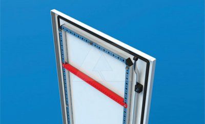 Профиль на дверь щита NEO/TEOS, щит шириной 1000 (дверь 500+500)мм