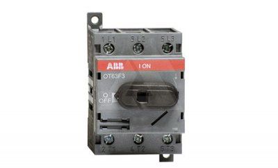 Выкл. нагрузки OT63F3, 63А, 3P, 3M, рукоятка спереди