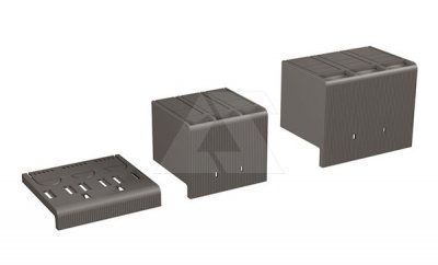 Высокие крышки силовых контактов HTC для XT4, 3P, 2шт. в комплекте