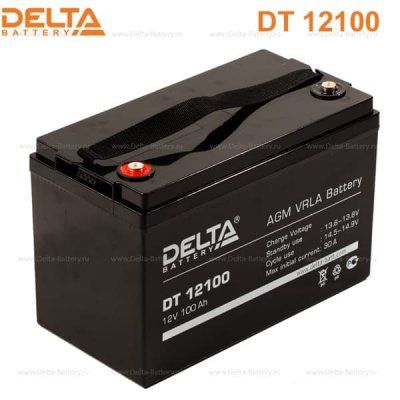 Аккумуляторная батарея Delta DT 12100 (12V / 100Ah)