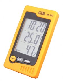 DT-322 Цифровой Термогигрометр часы