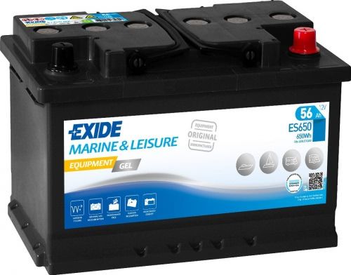 Аккумулятор EXIDE Equipment Gel ES650 12В 56Ач