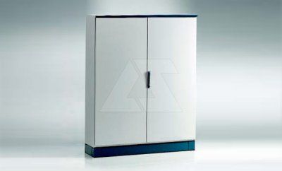 Щит ECOMP моноблочный 1400x1200x400мм (ВxШxГ) с монтажной панелью, RAL7035, IP55