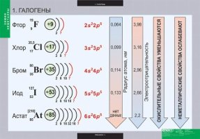 табл. Химия . Неметаллы (18 шт) 68*98