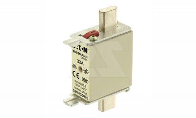 Вставка плавкая NH, 32A, 500VAC, размер 000, тип gG, с двойной индикацией