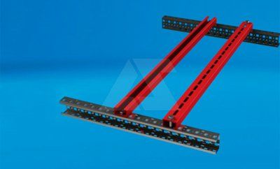 Профиль для тяжелого оборудования, длина 360мм, для щита глубиной 400мм, 2шт.