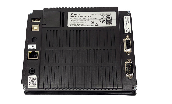 Панель управления, TFT 7", 800x600, ARM Cortex-A8 800MHz, ROM 256MB, RAM 256MB, 3xCOM RS232/485/422, 1xEthernet, USB, RTC, SD, audio out